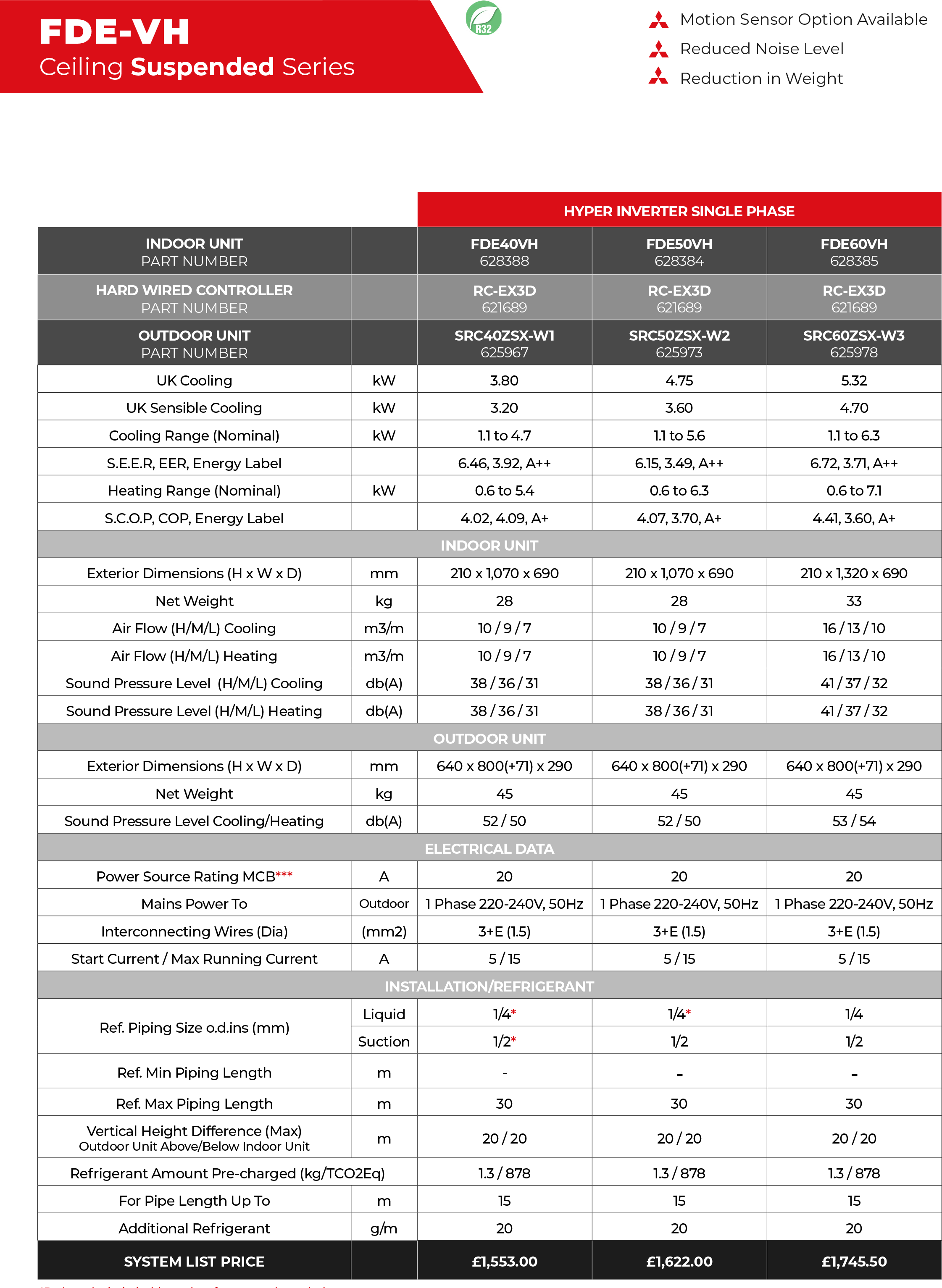 Mitsubishi air conditioner 48
